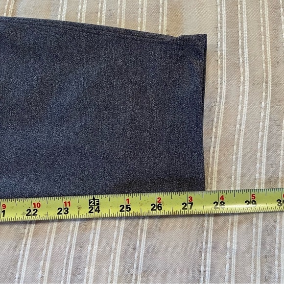 Lululemon On The Fly Pant 27" in Heathered Black Grey 4 W5BSES - Picture 9 of 9